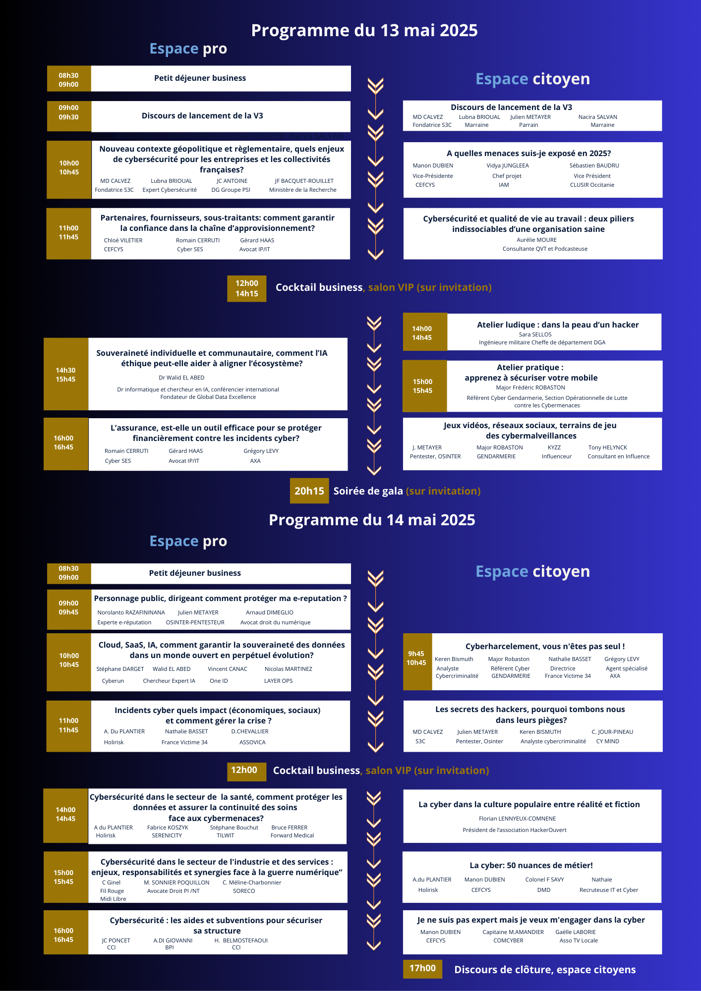 Programme salon S3C 2 jours